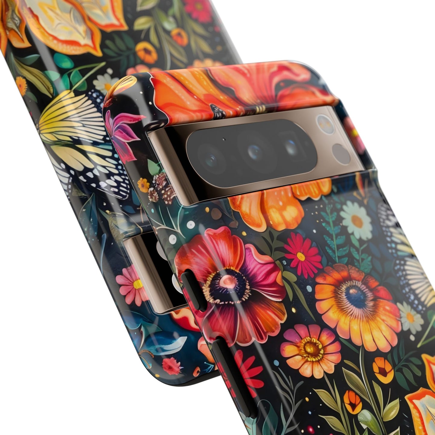 Vibrant Floral Phone Case, Tough Cases for Nature Lovers, Eye-Catching Flower Design, Unique Gift, Eco-Friendly Accessories, Birthday [...]
