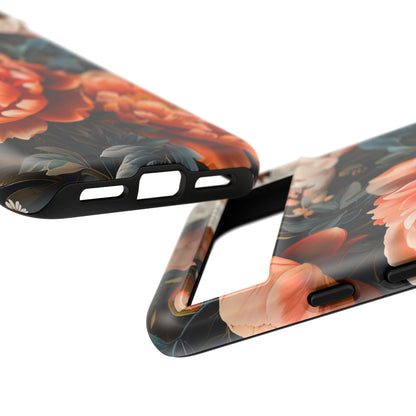 Floral Phone Case - Tough Cases, Durable Cover, Flower Design, Unique Gift, Phone Accessories