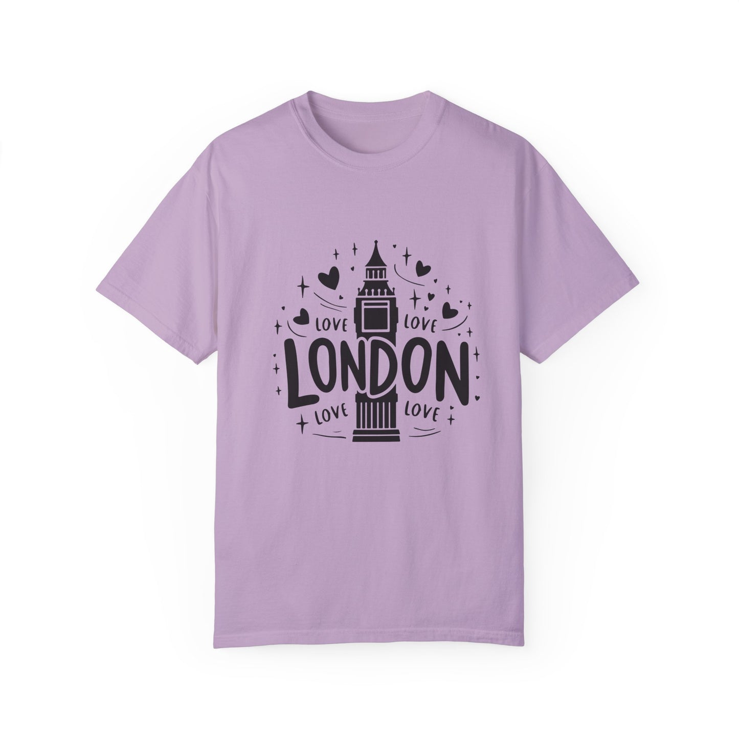 London is Love Elegant Unisex Garment-Dyed T-shirt