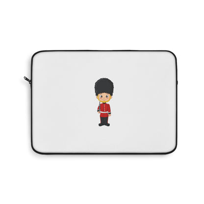 Quirky Soldier Laptop Sleeve | Cute Computer Case for Kids, Fun Gift for Students, Personalized Tech Accessory