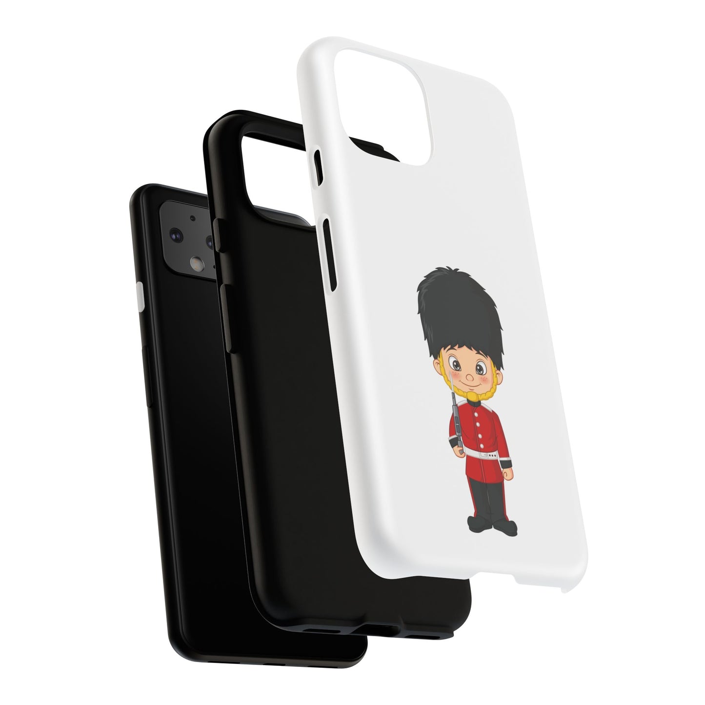 Cute Guard Phone Case - Fun Design for Kids & Adults