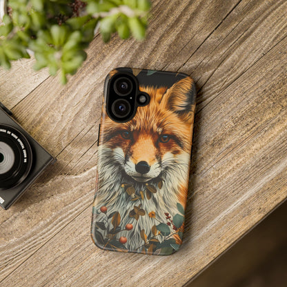 Fox Design Tough Phone Case - Nature Lover's Gift, Wildlife Accessory, Stylish Protection, Eco-Friendly Mobile Cover