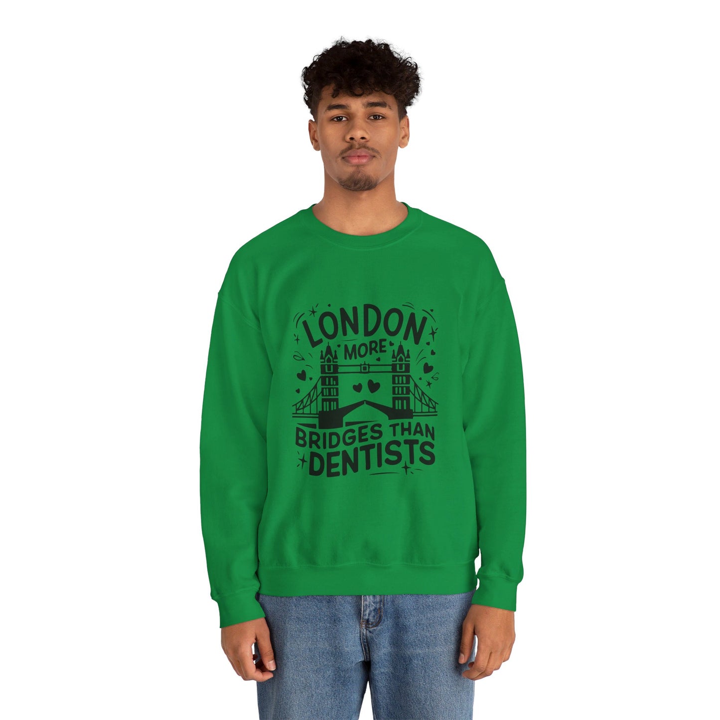 Unisex Heavy Blend™ Crewneck Sweatshirt - London is having most Bridges