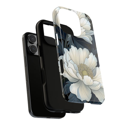 Elegant Floral Phone Case, Floral iPhone Cover, Flower Art Phone Case, Eco-Friendly Mobile Protection, Tough & Stylish Phone Case