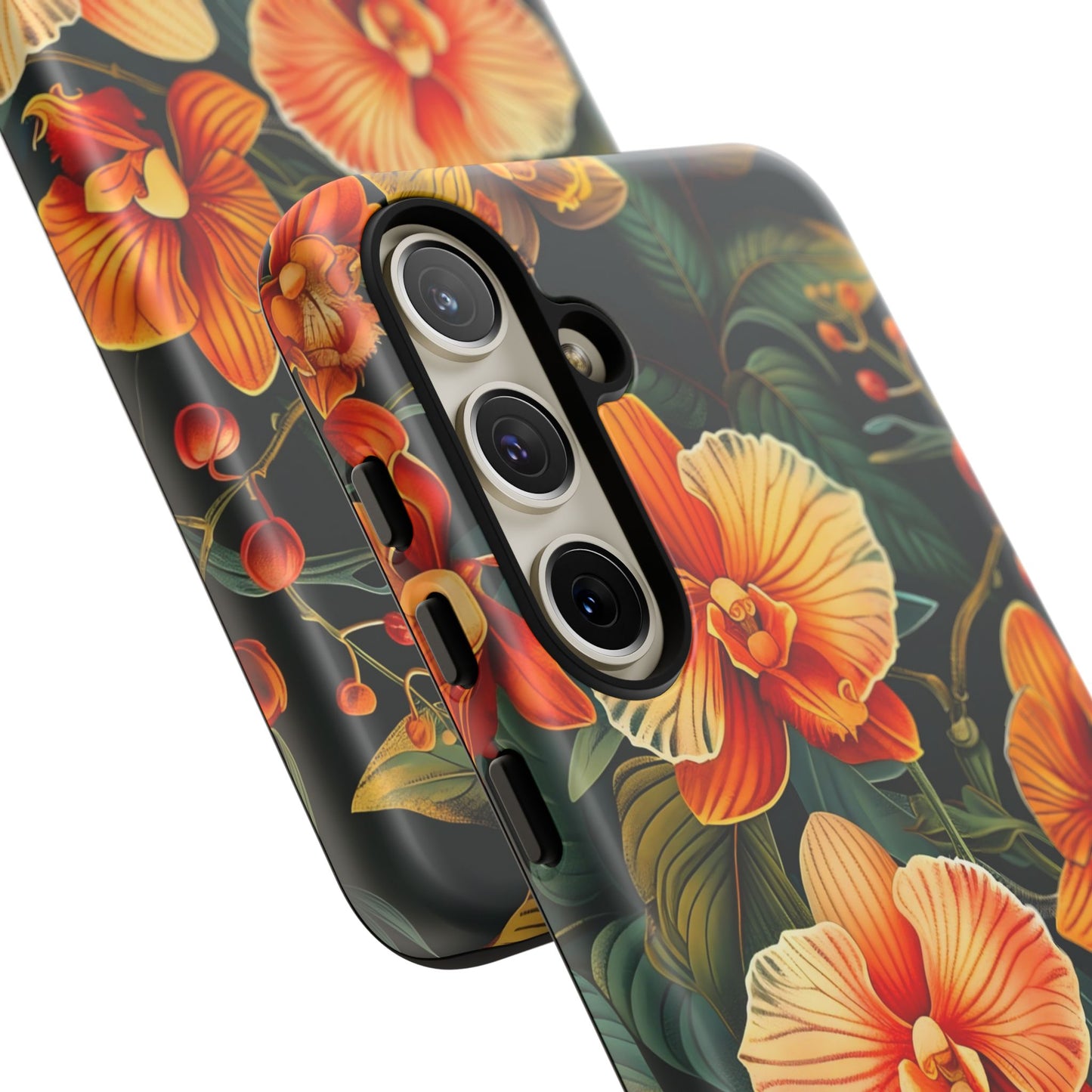 Floral Phone Case - Tough Cases, Protective Cover, Gift for Her, Smartphone Accessory, Floral Design, Nature-Inspired