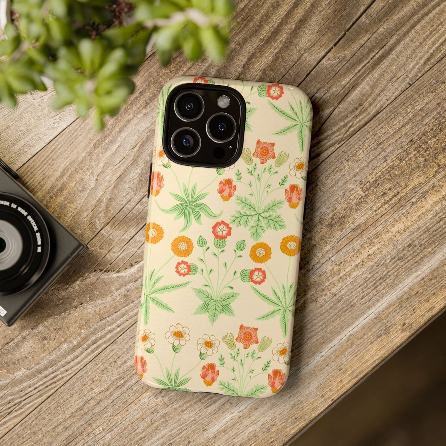 Floral Tough Cases | Stylish Phone Cover, Durable Protective Case, Gift for Her, Spring Accessories, Nature Lover