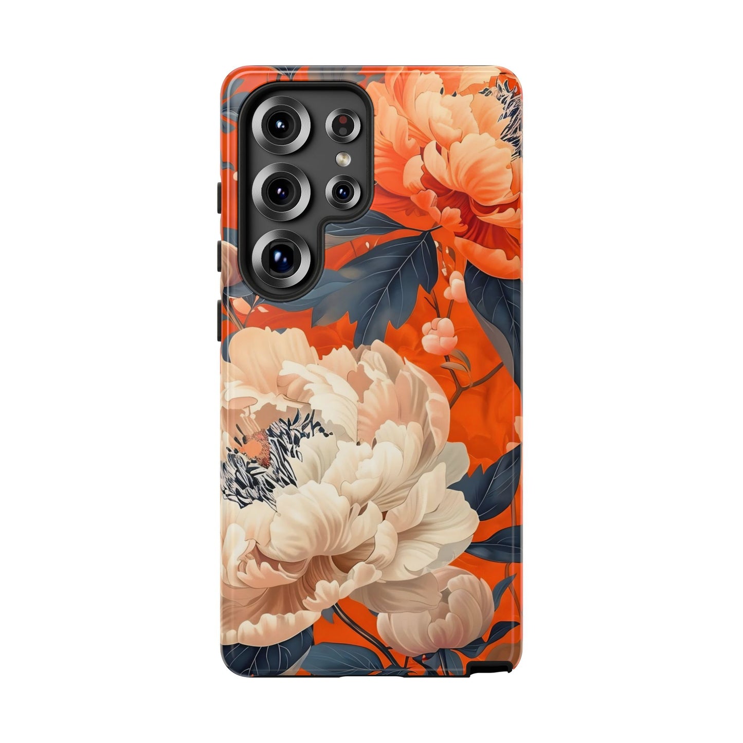 Floral Tough Case, Durable Floral Phone Case, Stylish Protection Case, Gift for Her, Spring Accessories, Mother’s Day Gift
