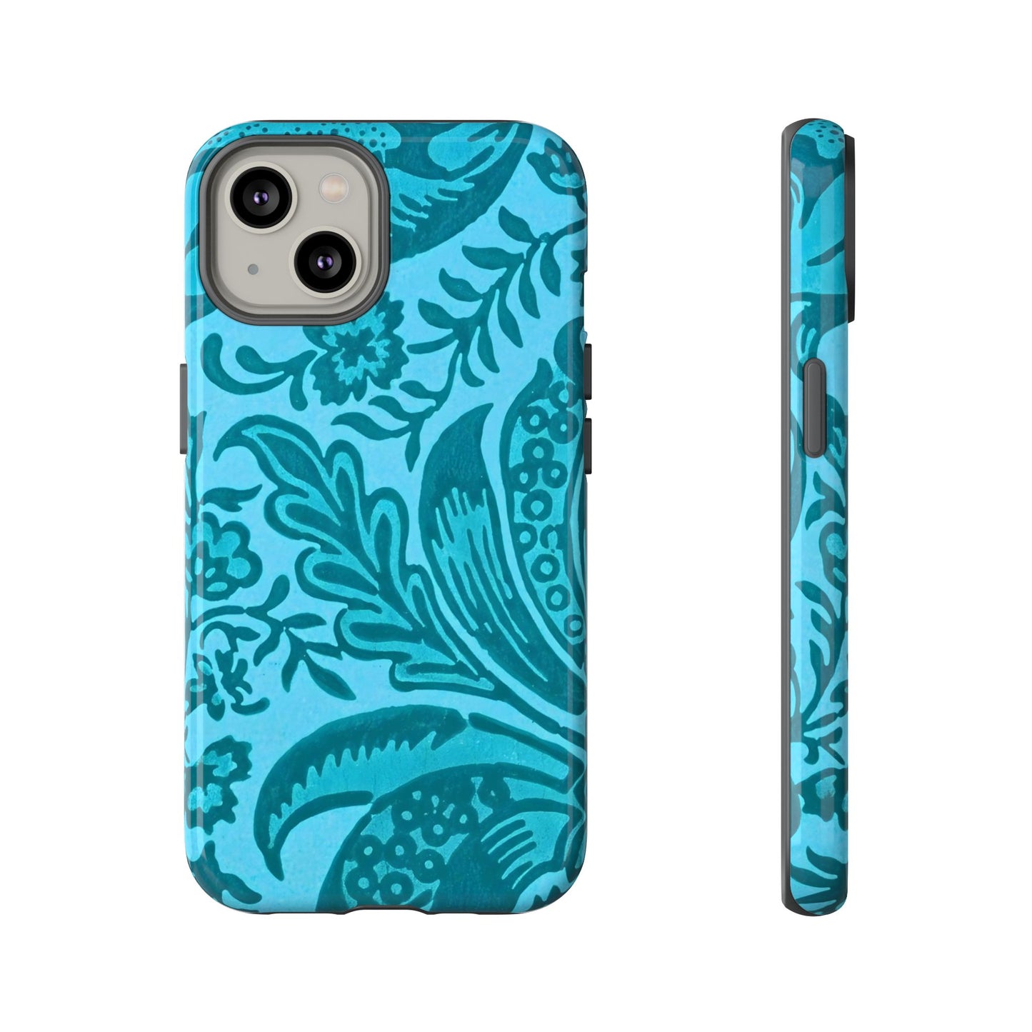 Tough Cases Floral Phone Case, Boho Chic Cover for Smartphones, Unique Gift for Her, Trendy Tech Accessory, Perfect for Personalization