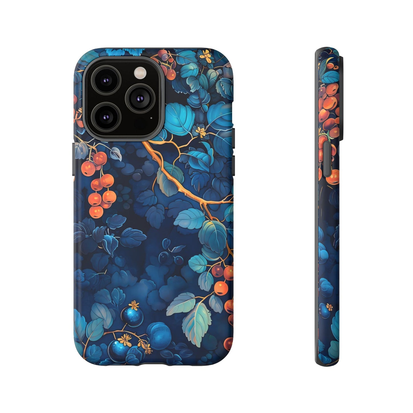 Artistic Phone Case with Floral Design, Tough Cases for iPhone, Nature-Inspired Accessory, Unique Gift for Her, Protective Cover