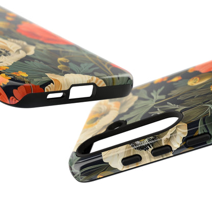 Floral Phone Case - Tough Cases with Vibrant Garden Design, Phone Accessory, Gift for Her, Spring Style, Nature Lover