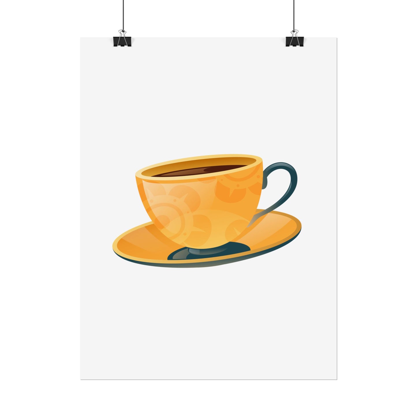 Coffee Lovers Rolled Posters, Cute Coffee Art, Kitchen Decor, Coffee Shop Print, Gift for Coffee Enthusiasts