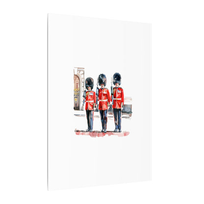 Royal Guards Canvas Print, British Wall Art, Home Decor, Unique Gift, London Culture