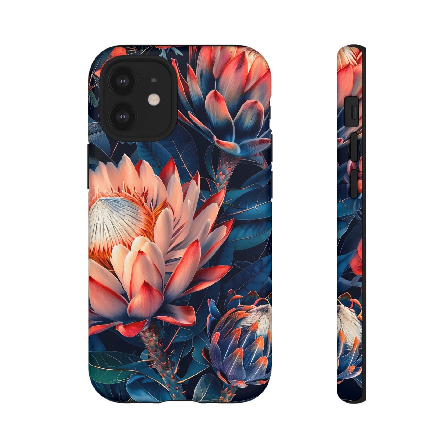 Floral Phone Case | Tough Cases, Floral Design, Phone Accessory, Gift for Her, Customizable Case, Nature Lover Gift