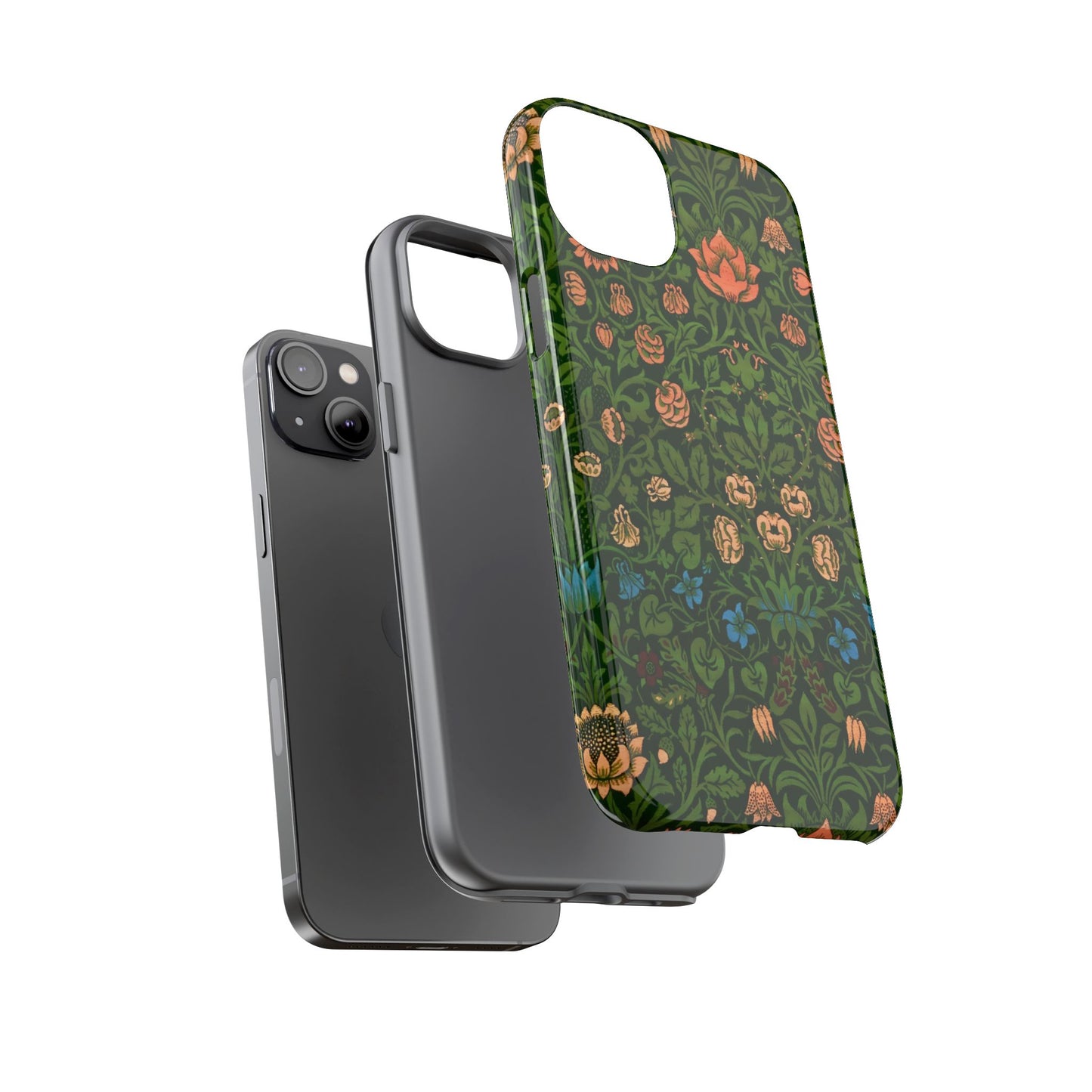 Crimson Leaf Whirl – Phone Case - Tough Cases