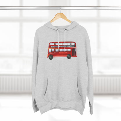 Vintage Car Trendy Three-Panel Fleece Hoodie