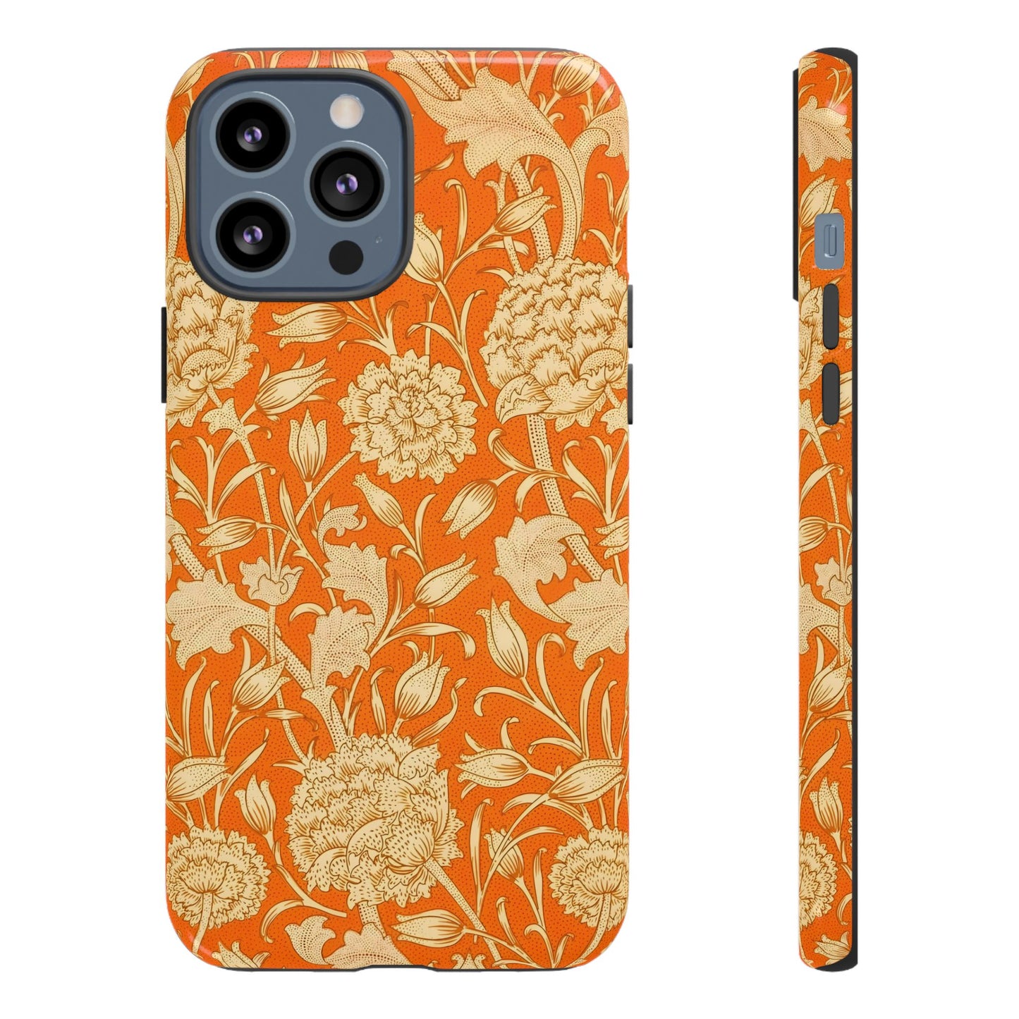 Floral Phone Case, Vibrant Tough Cases for Garden Lovers, Stylish Protection, Gift for Birthdays, Spring Decor, Unique Design