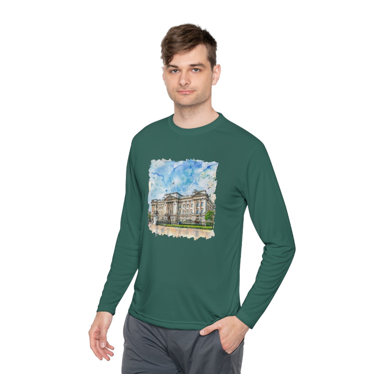 Unisex Lightweight Long Sleeve Tee - British Nature - Scenic Landscapes and Natural Beauty