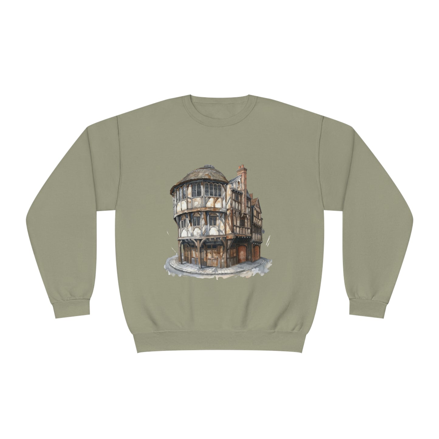 Unisex NuBlend® Crewneck Sweatshirt - Cozy British Pub