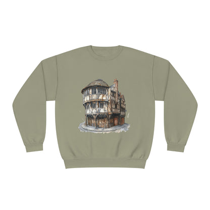 Unisex NuBlend® Crewneck Sweatshirt - Cozy British Pub