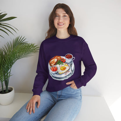Unisex Heavy Blend™ Crewneck Sweatshirt - The British Table - A Feast of National Favorites