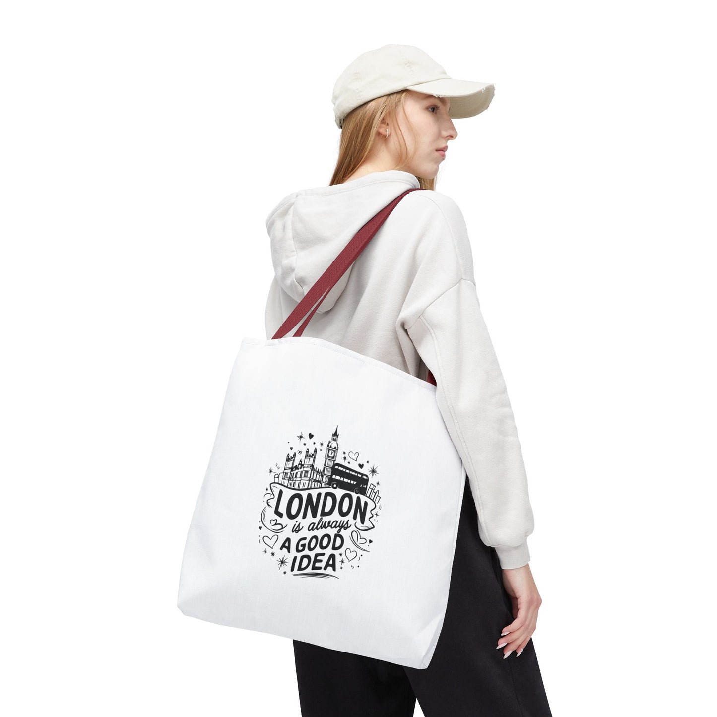 London Tote Bag - Perfect Gift for Travelers, City Lovers, Shopping, Everyday Use, Adventurous Spirit
