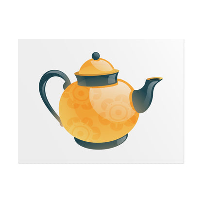 Vintage Tea Pot Rolled Posters