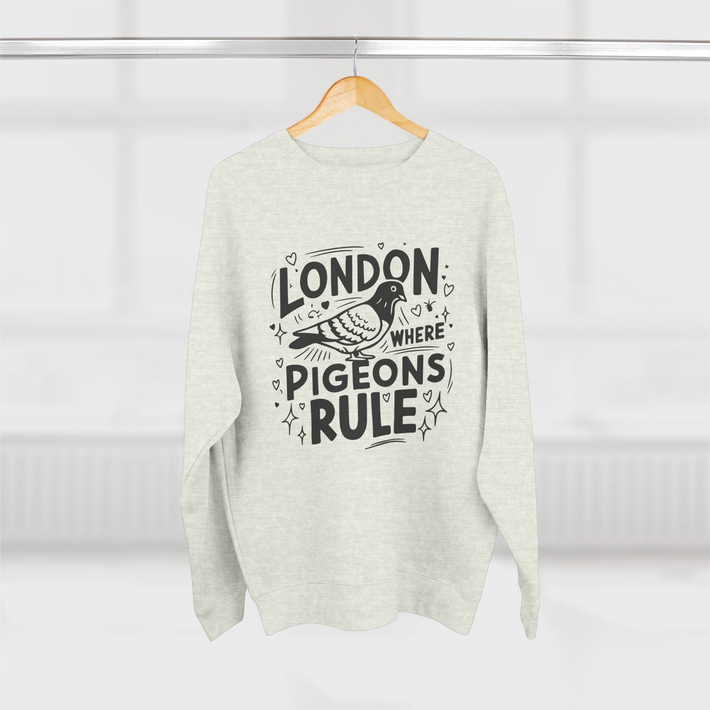 Unisex Crewneck Sweatshirt - Pigeons rule in London