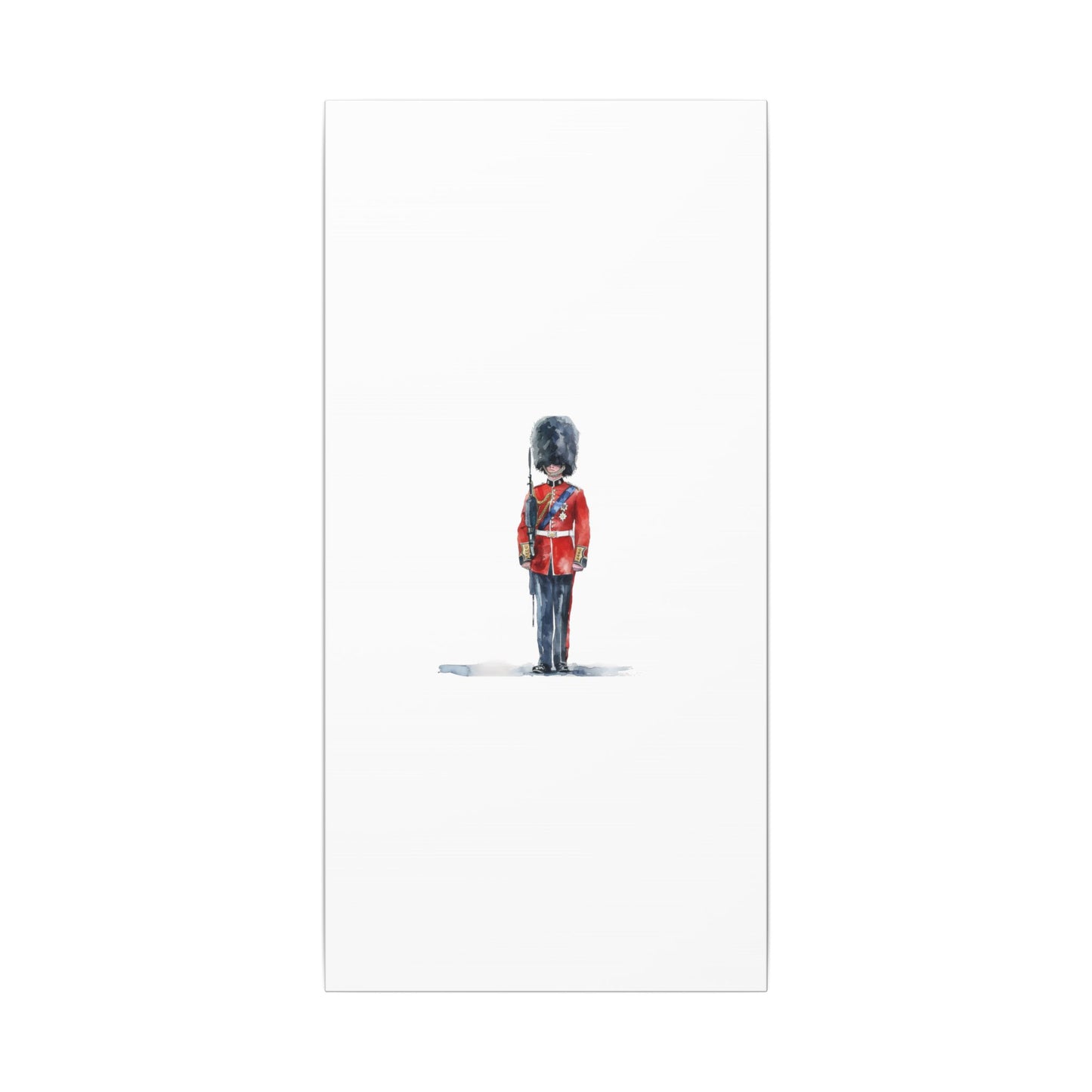 Royal Guard Canvas Art Print, British Soldier Wall Decor, Home Decoration, Gift for History Lovers, Art for Offices, Unique Wall Gallery