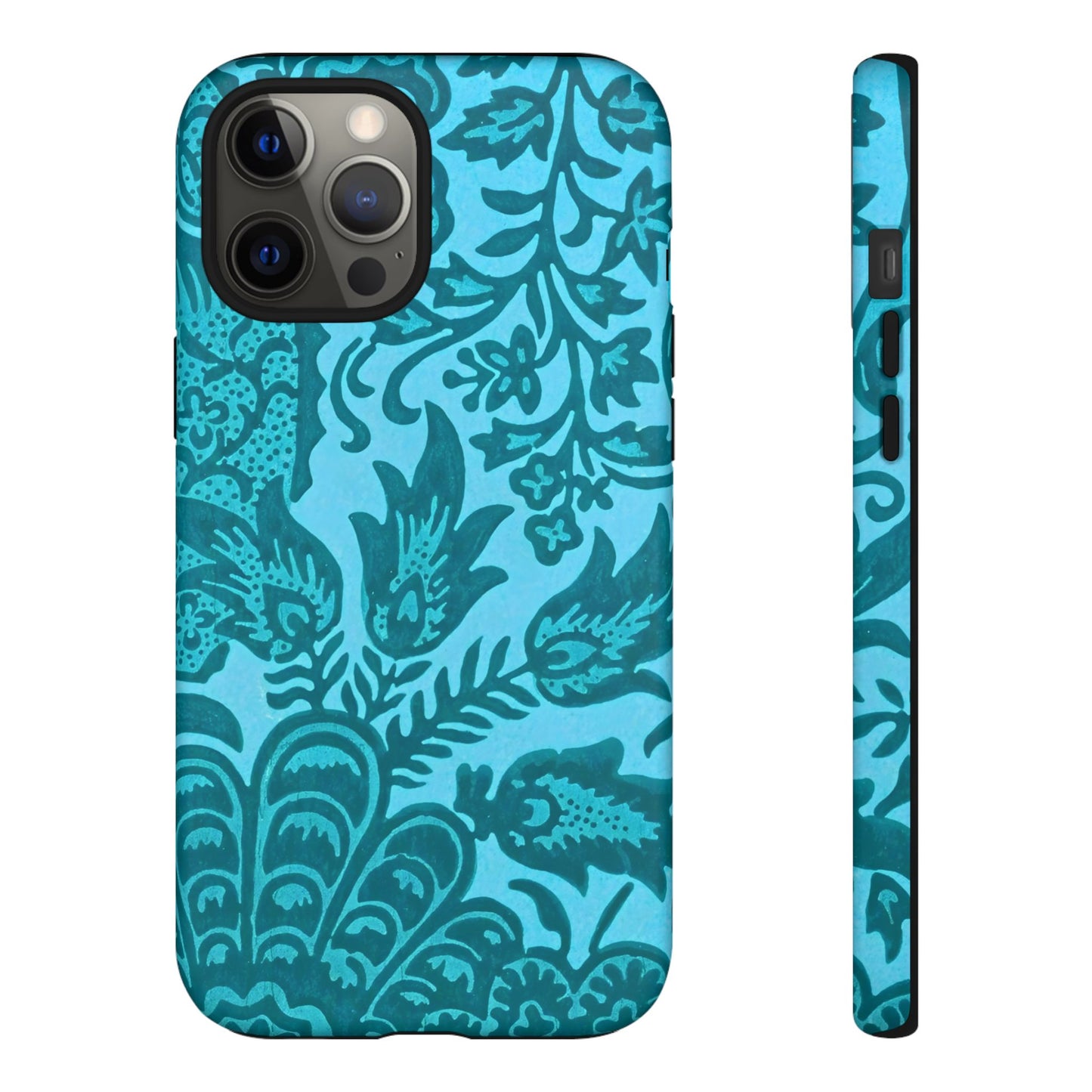 Bohemian Phone Case, Tough Floral Phone Cover, Artistic Phone Protector, Gift for Her, Unique Tech Accessories