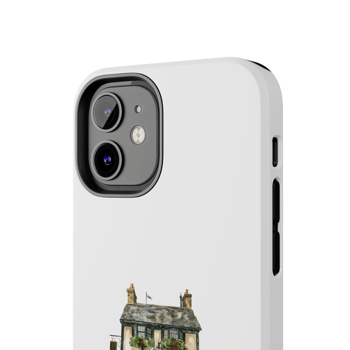 Charming Cottage Tough Phone Case - Durable Protection with Whimsical Design