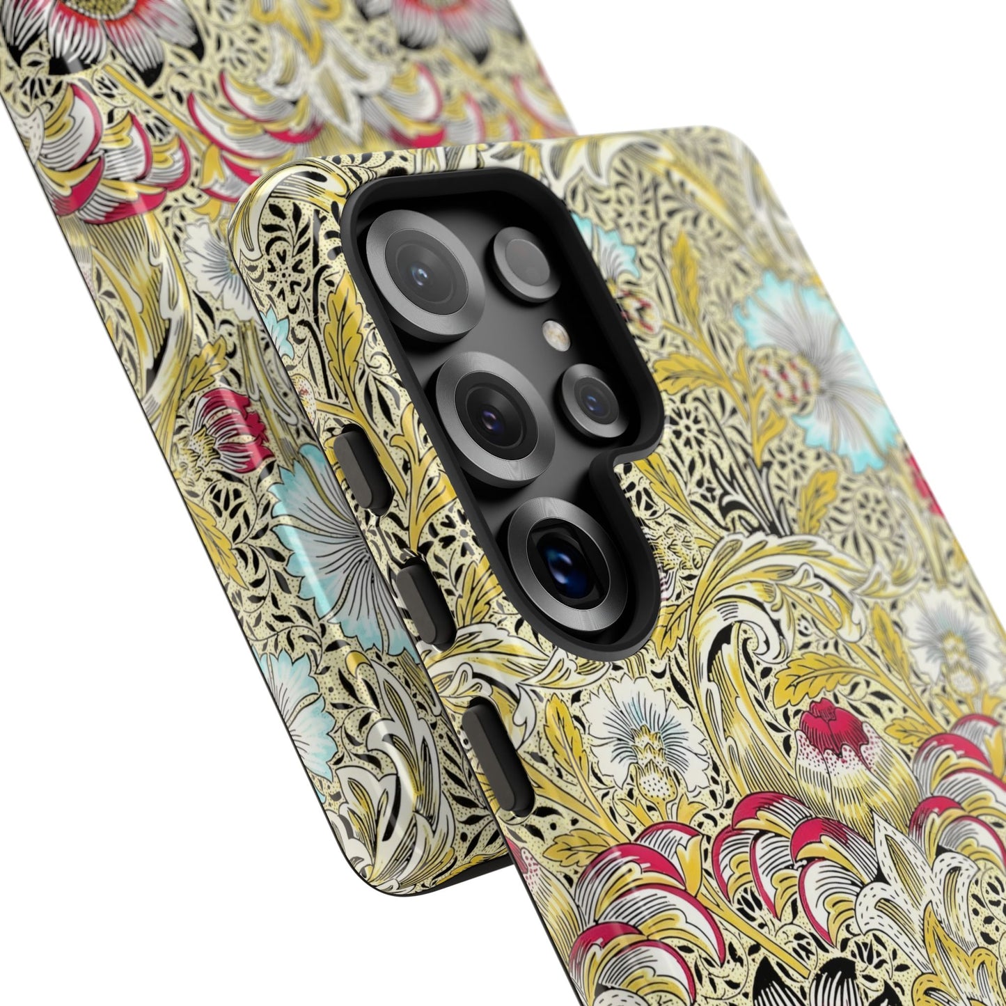 Floral Phone Case - Tough Cases, Floral Design, Stylish, Protective, Unique Gift for Her, Phone Accessories
