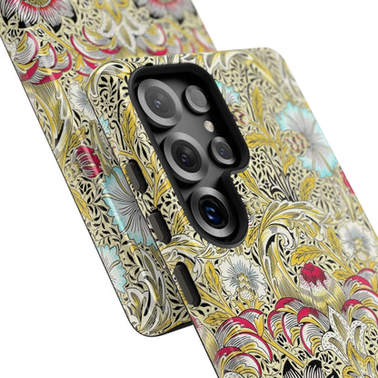 Floral Phone Case - Tough Cases, Floral Design, Stylish, Protective, Unique Gift for Her, Phone Accessories