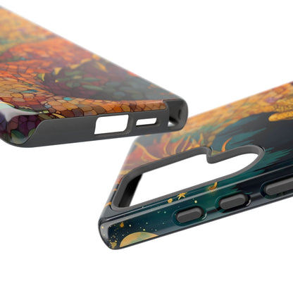 Dragon Art Phone Case, Tough Phone Cover, Fantasy Gift, Unique Mobile Accessory, Dragon Lover Gift, Stylish Protection