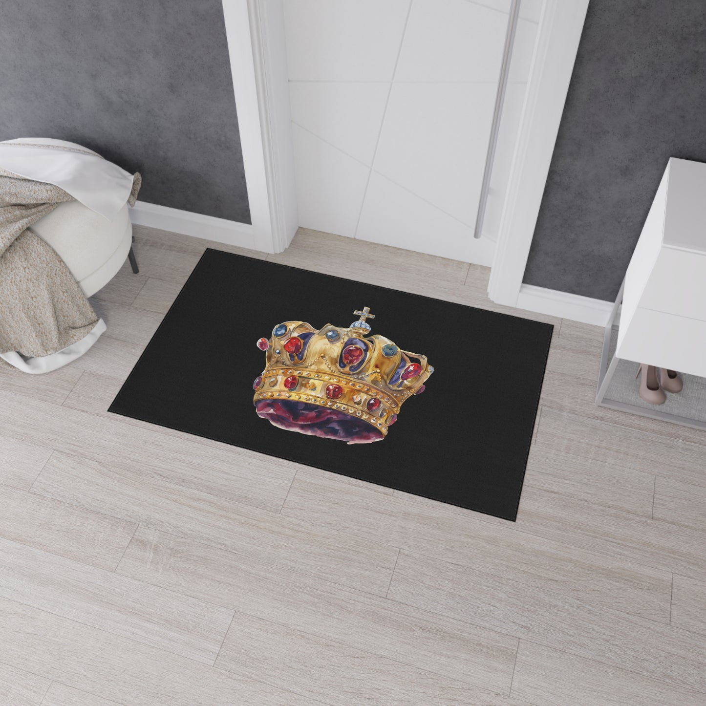 Royal Crown Heavy Duty Floor Mat | Unique Entryway Rug | Home Decor for Royalty Lovers | Perfect Gift for Housewarming, Weddings, and [...]