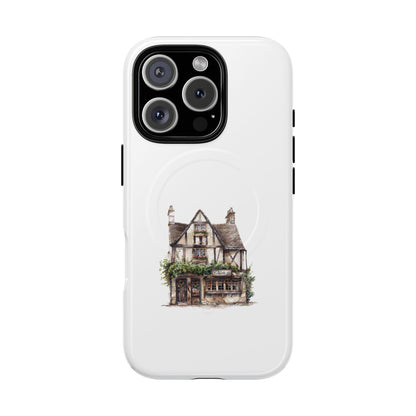 Charming Cottage Magnetic Phone Case, Tough Cell Phone Cover, Unique Gift for Home Lovers, Holiday Essentials, Customizable Design