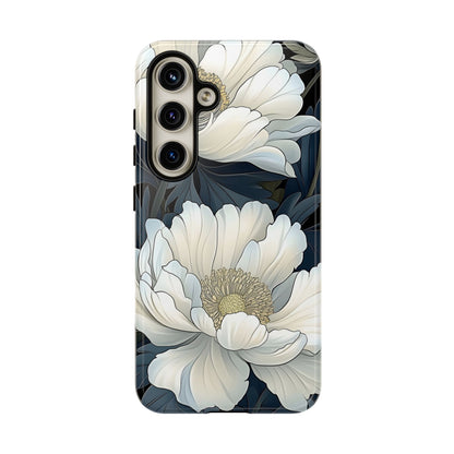 Elegant Floral Phone Case, Floral iPhone Cover, Flower Art Phone Case, Eco-Friendly Mobile Protection, Tough & Stylish Phone Case