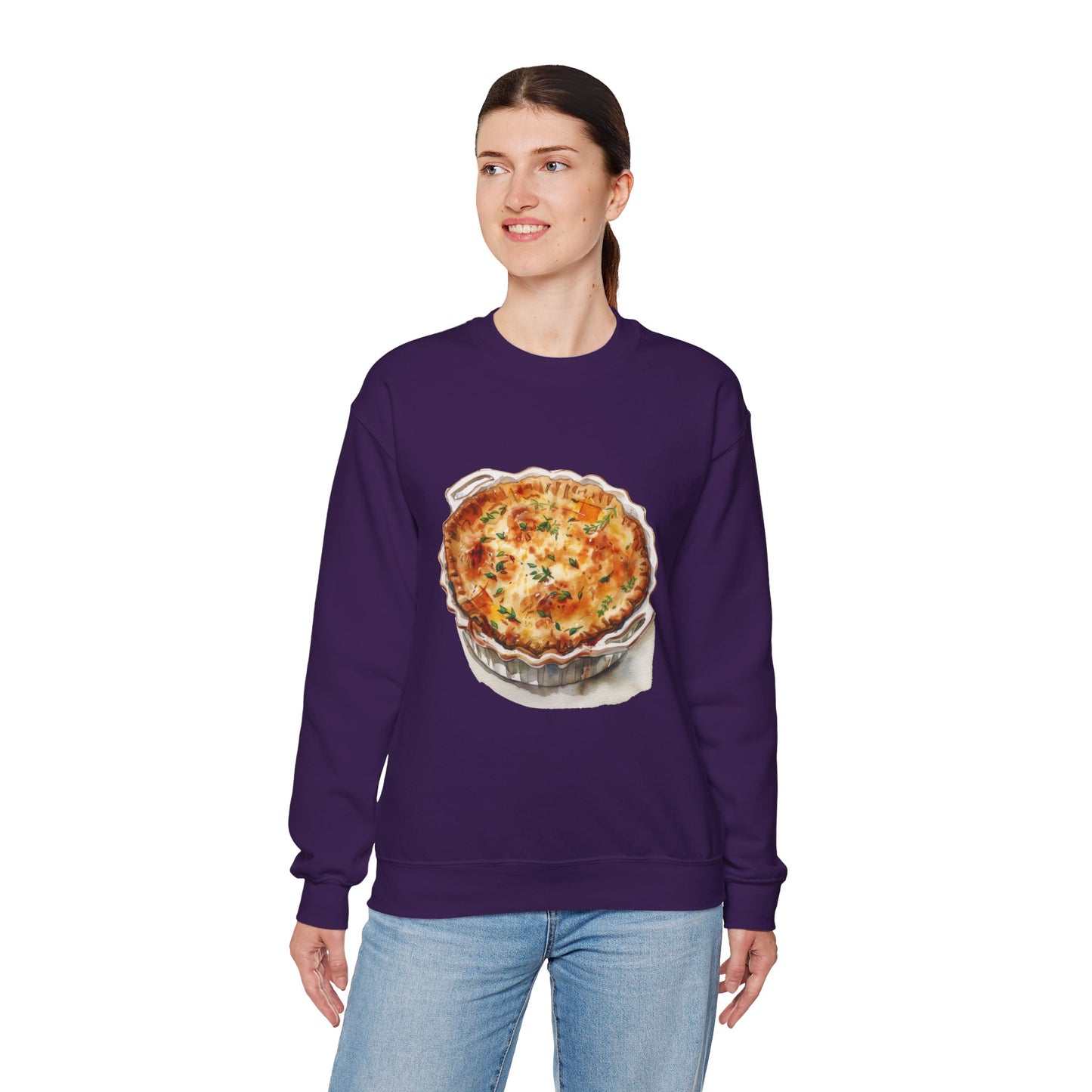 Unisex Heavy Blend™ Crewneck Sweatshirt - A Taste of the Crown - British Royal Food Heritage