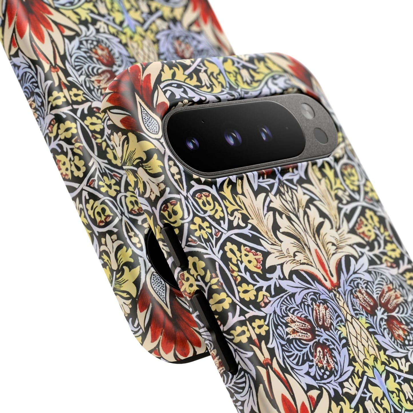 Stylish Phone Case - Floral Design, Tough Cases, Gift for Her, Phone Accessories, Trendy Tech, Unique Cell Phone Cover