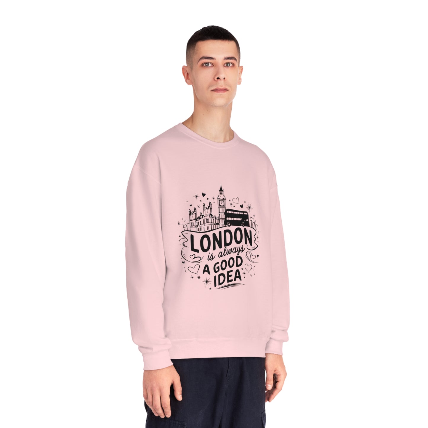 Unisex NuBlend® Crewneck Sweatshirt - London is always a good idea