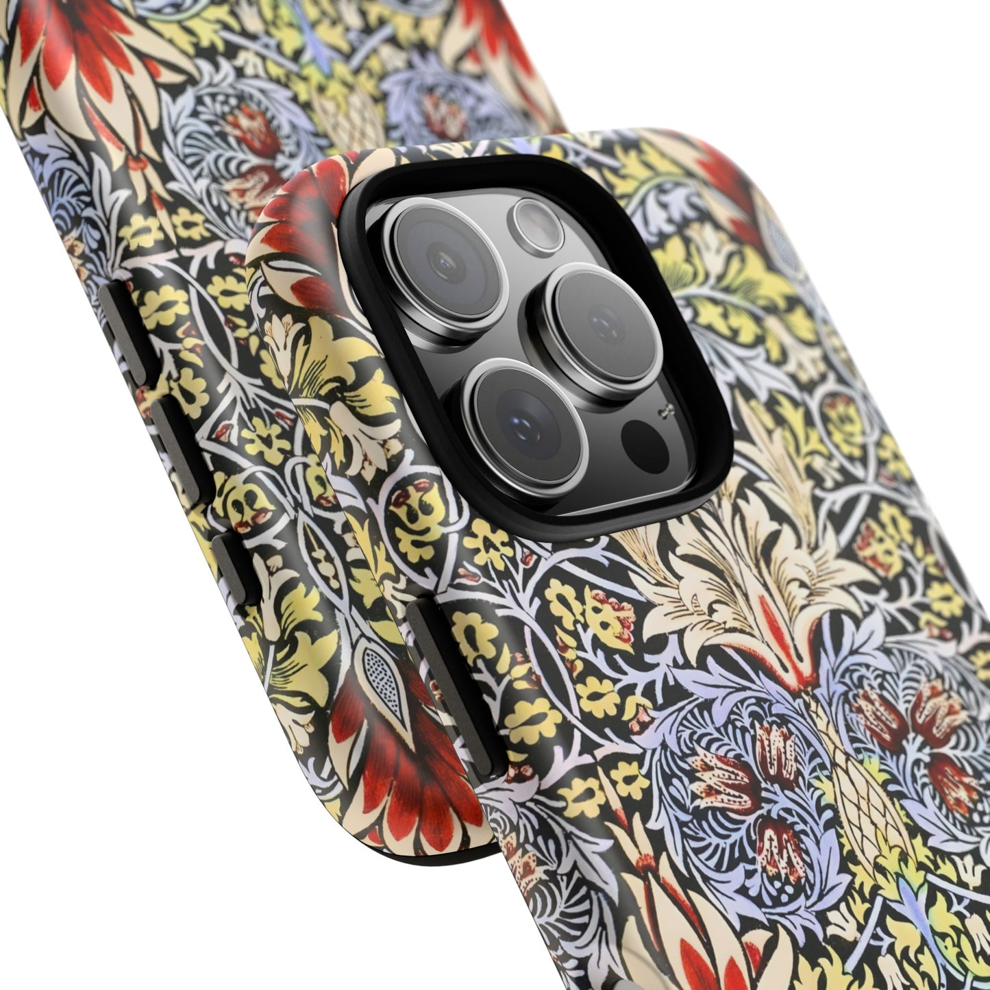 Stylish Phone Case - Floral Design, Tough Cases, Gift for Her, Phone Accessories, Trendy Tech, Unique Cell Phone Cover