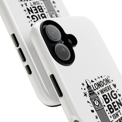 London Big Ben Phone Case - Tough Protection with a Fun Twist