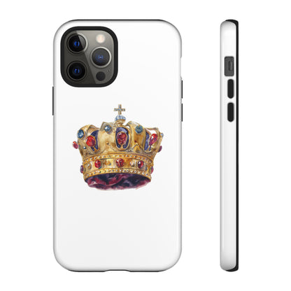 Royal Crown Phone Case | Tough Phone Cases, Stylish Accessories, Gift for Her, Birthday Present, Royalty Vibe