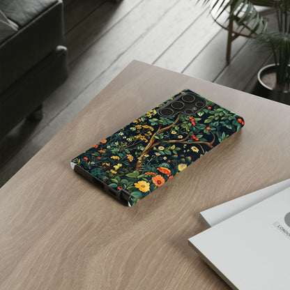 Floral Phone Case - Tough Cases, Colorful Nature Design, Gift for Flower Lovers, Phone Accessory, Unique Cell Phone Cover