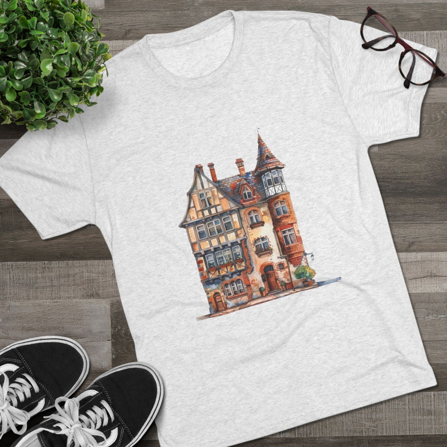Street London Aesthetics - Urban Charm and Classic City Vibes Unisex Tri-Blend Crew Tee