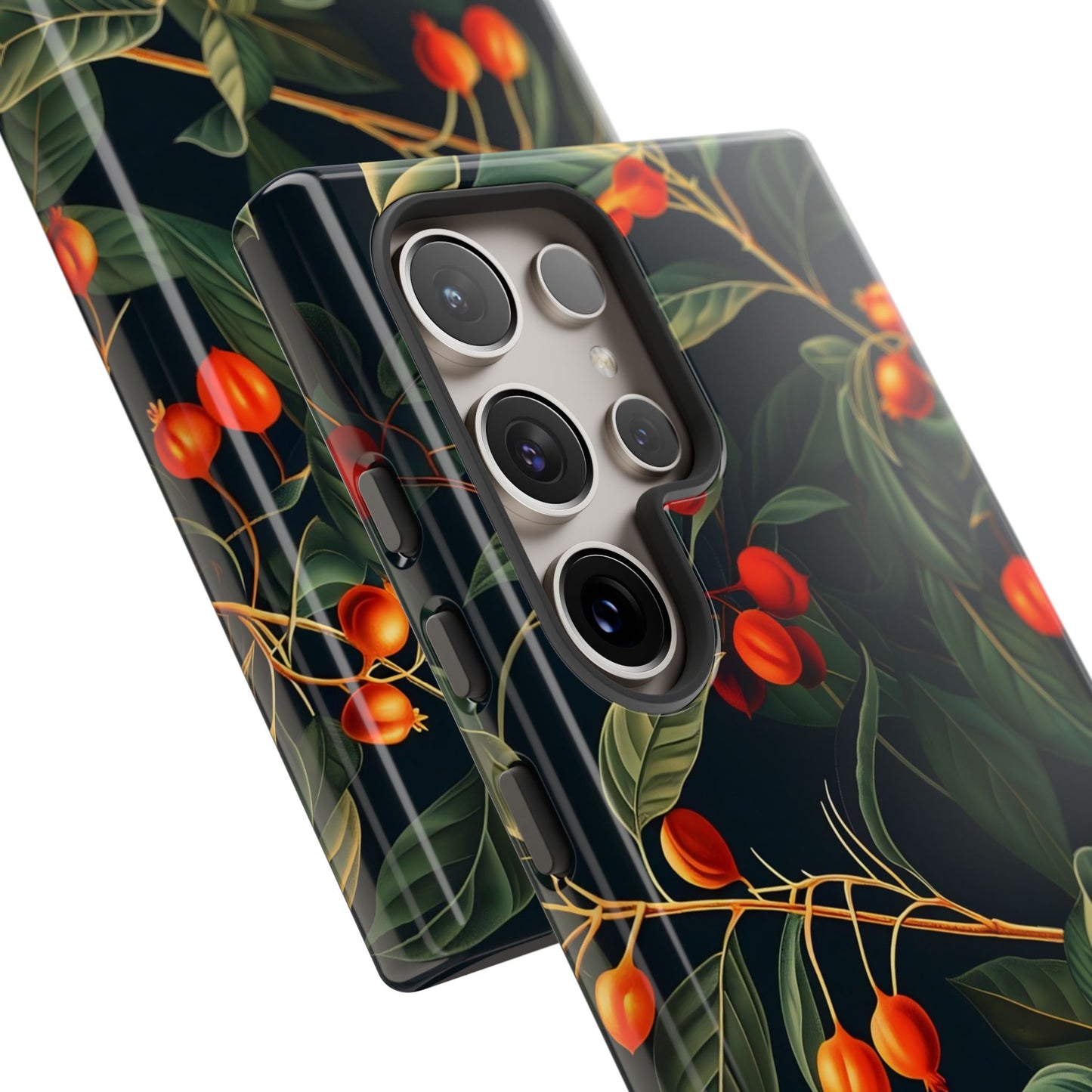 Tough Cases, Floral Phone Case, Nature-Inspired Tech, Unique Gift, Phone Accessory, Botanical Design, Fall Vibes