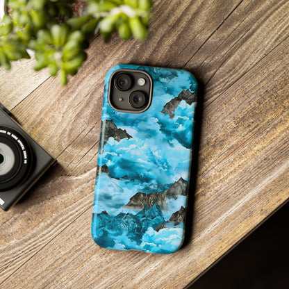 Mountain Wave Phone Case - Adventure Gear, Outdoor Gifts, Stylish Cases, Trendy Accessories, Nature Lovers