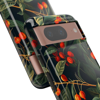 Tough Cases, Floral Phone Case, Nature-Inspired Tech, Unique Gift, Phone Accessory, Botanical Design, Fall Vibes