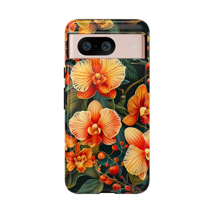 Floral Phone Case - Tough Cases, Protective Cover, Gift for Her, Smartphone Accessory, Floral Design, Nature-Inspired