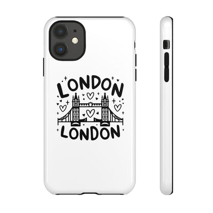 Love London Bridge Phone Case, Tough Cases for London Lovers, Cute Protection, Travel Gift, Phone Accessory, Design with Love