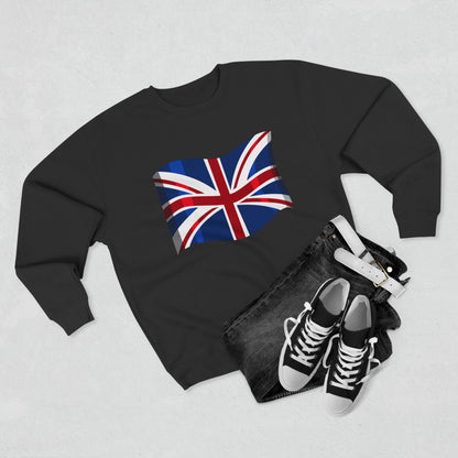 Unisex Crewneck Sweatshirt - Classic UK Flag